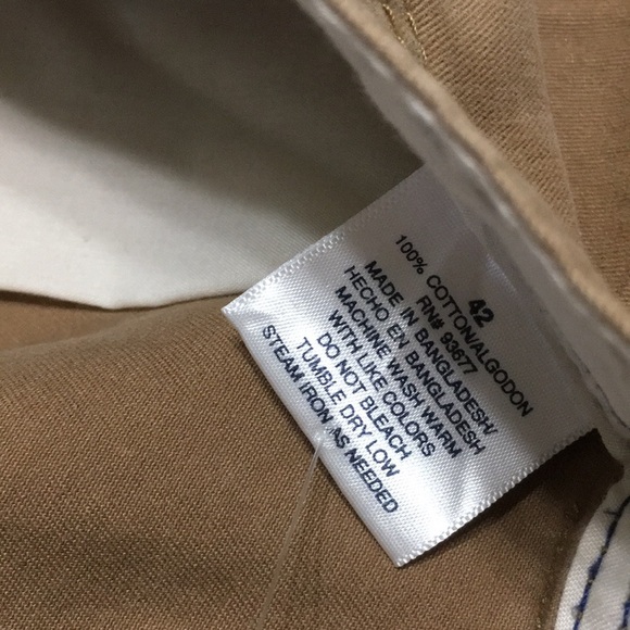 St. John’s Bay men’s Bermuda shorts brown, size 42 NWT - Picture 11 of 12